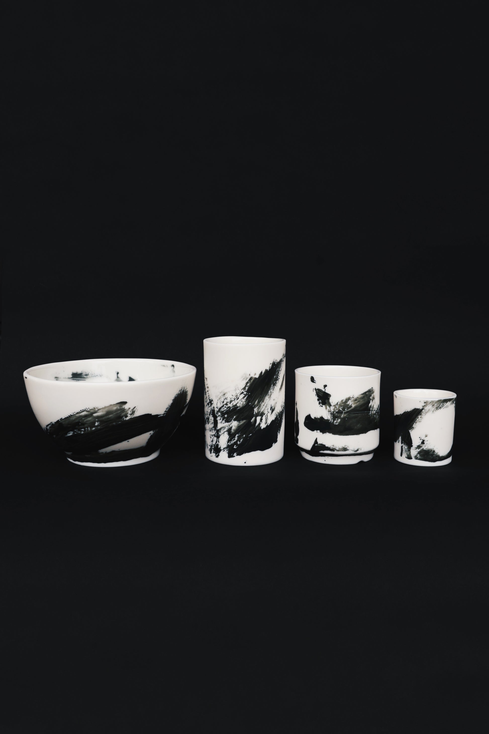 Outlet Kubek DaDa Tall - porcelana ręcznie malowana