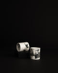 Kubeczek do espresso DaDa – ręcznie malowana porcelana Parian