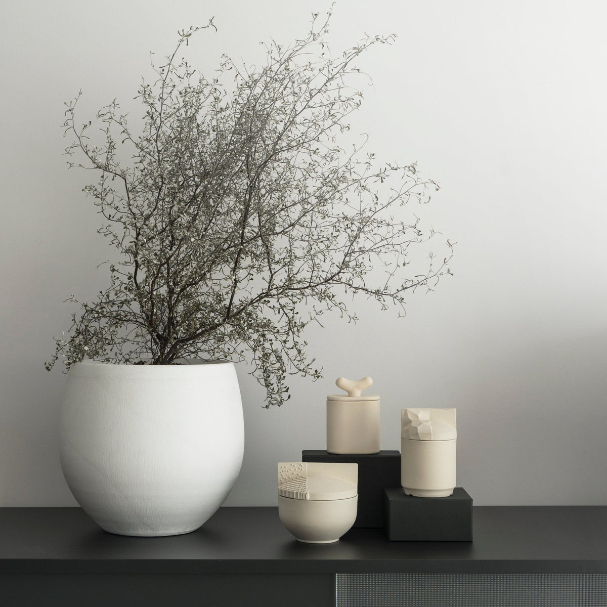 Akebia Nude - pojemnik ceramiczny