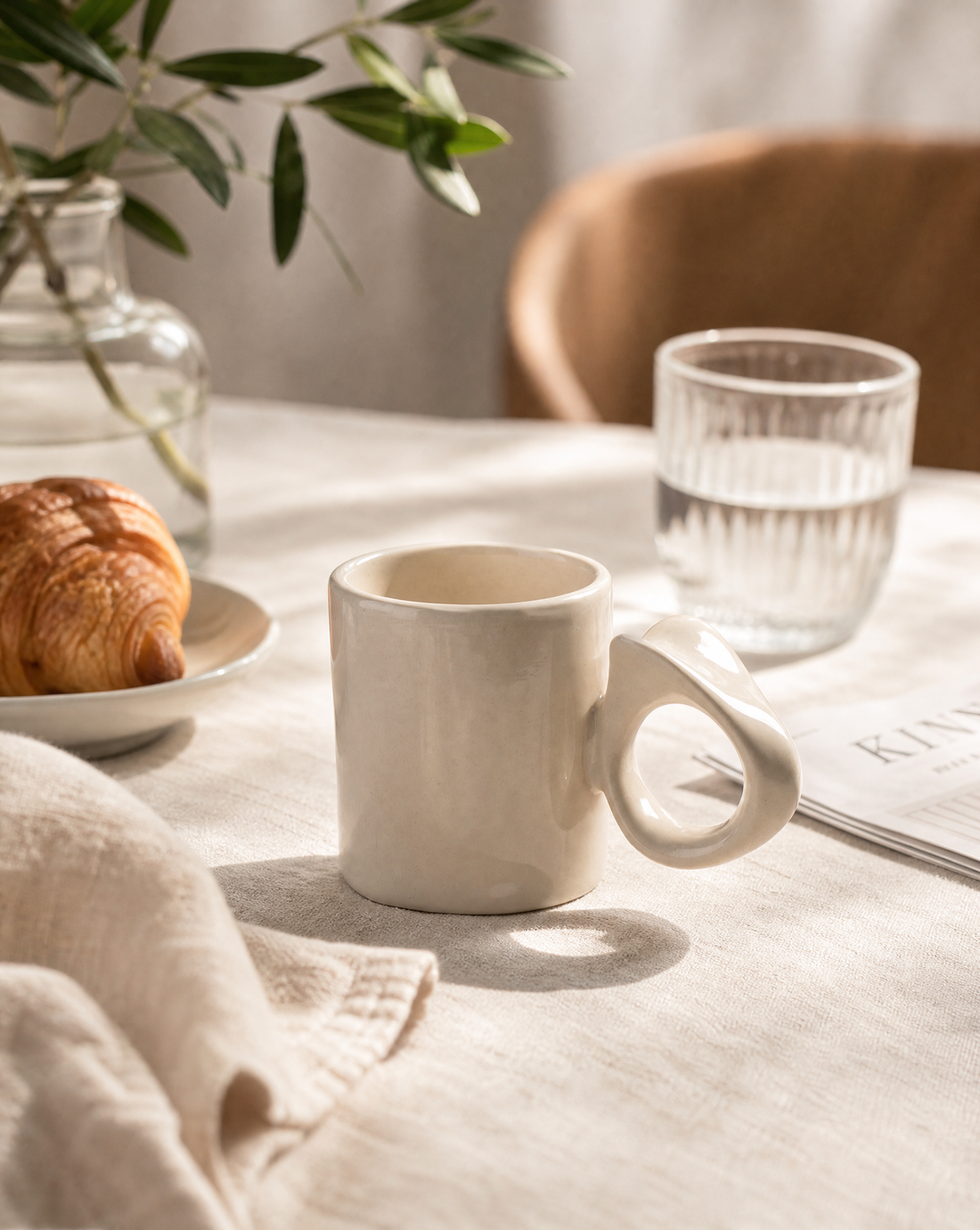 Kubek Espresso Dotyk | Ręcznie wykonany kubek ceramiczny