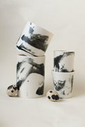 Outlet Kubek DaDa Tall - porcelana ręcznie malowana