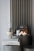 Outlet Basalt - świeca z porcelany Parian