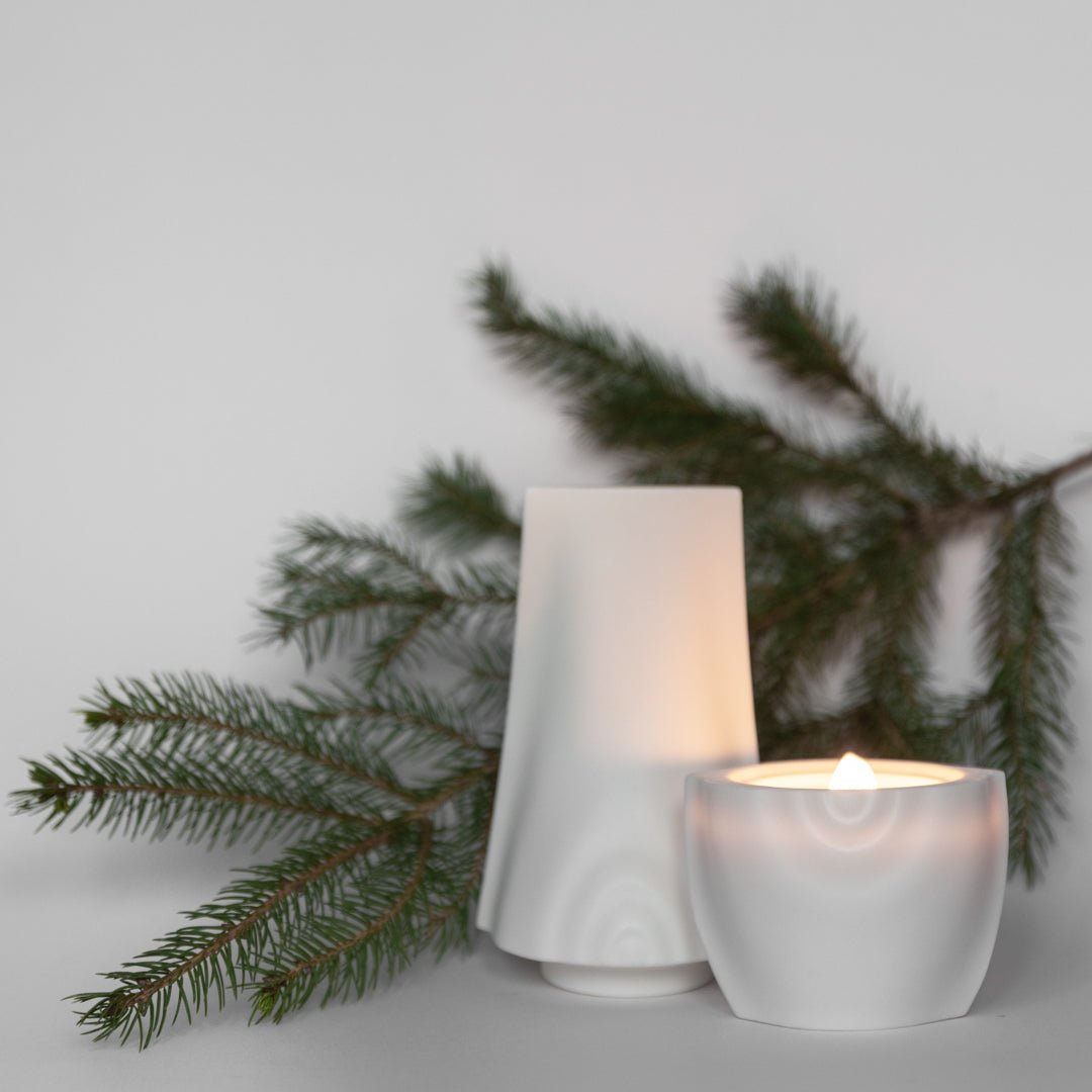 Nami – designerska świeca z porcelany Parian