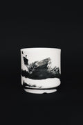 Zen Abstrakcja – zestaw prezentowy ze świecą z porcelany Parian