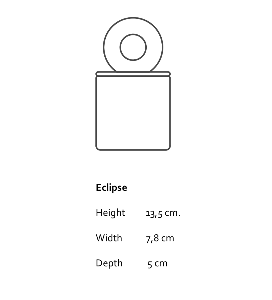 Eclipse – minimalistyczna świeca z porcelany Parian