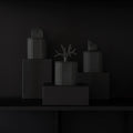 Ki Black – minimalistyczna świeca z czarnej porcelany