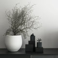 Ki Black – minimalistyczna świeca z czarnej porcelany