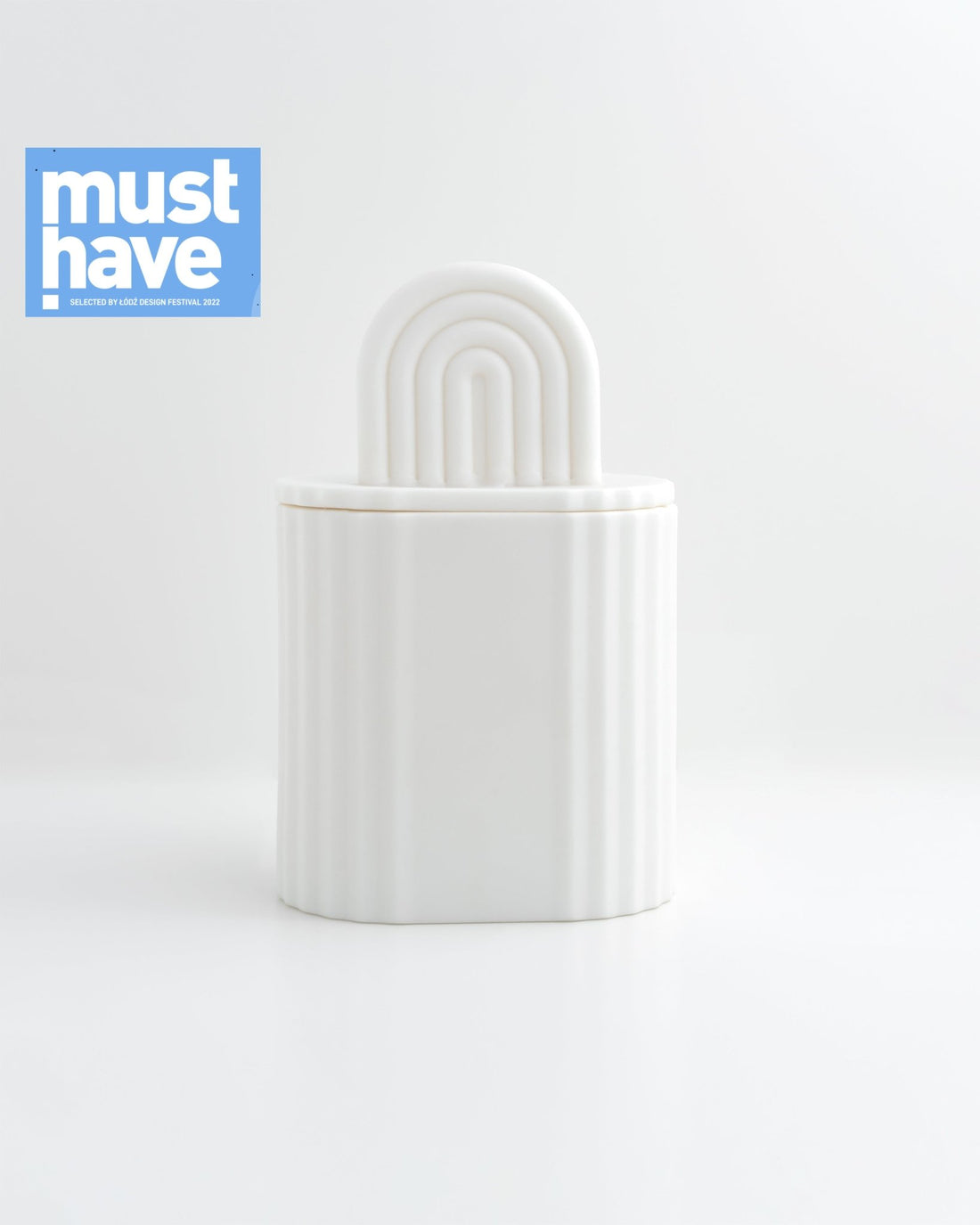 Outlet Arco Iris - świeca z porcelany Parian