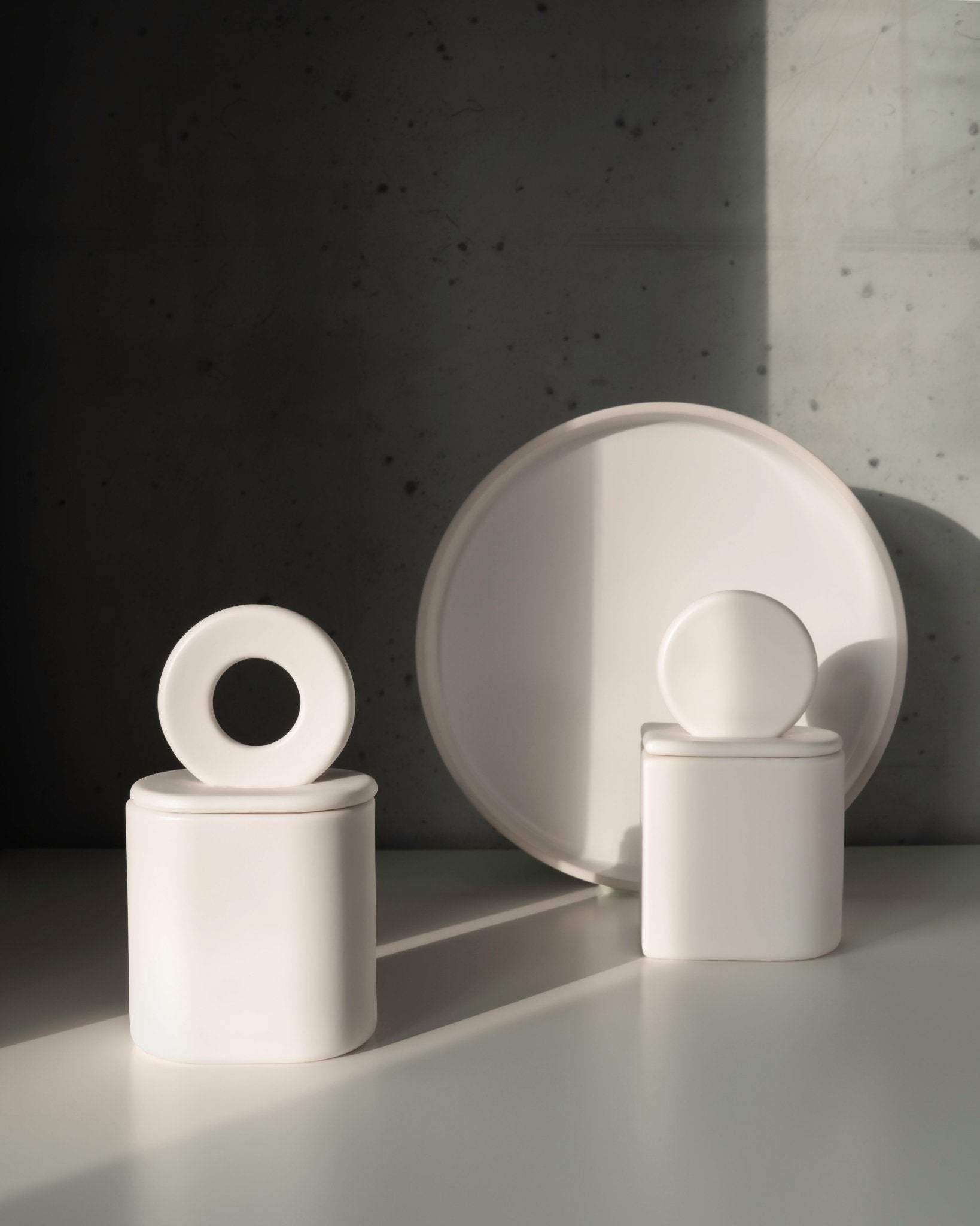 Outlet Eclipse - świeca z porcelany Parian
