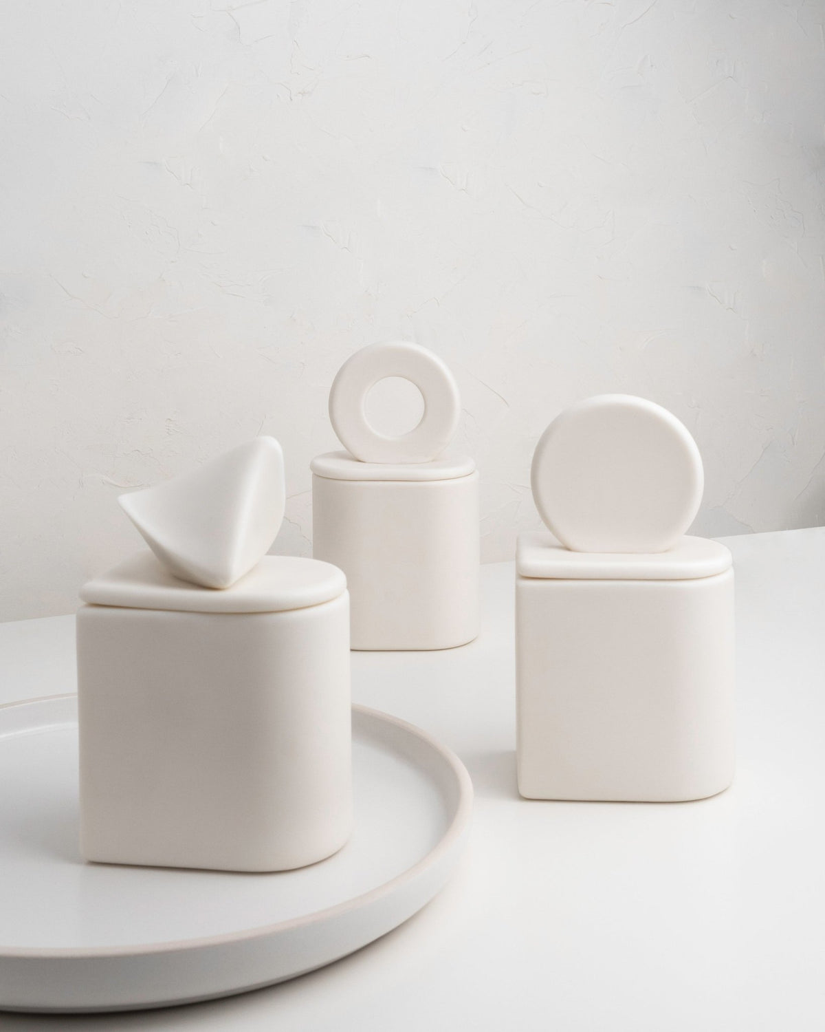 Świeca sojowa Serenity – porcelana Parian