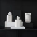 Uneven - pojemnik z porcelany Parian